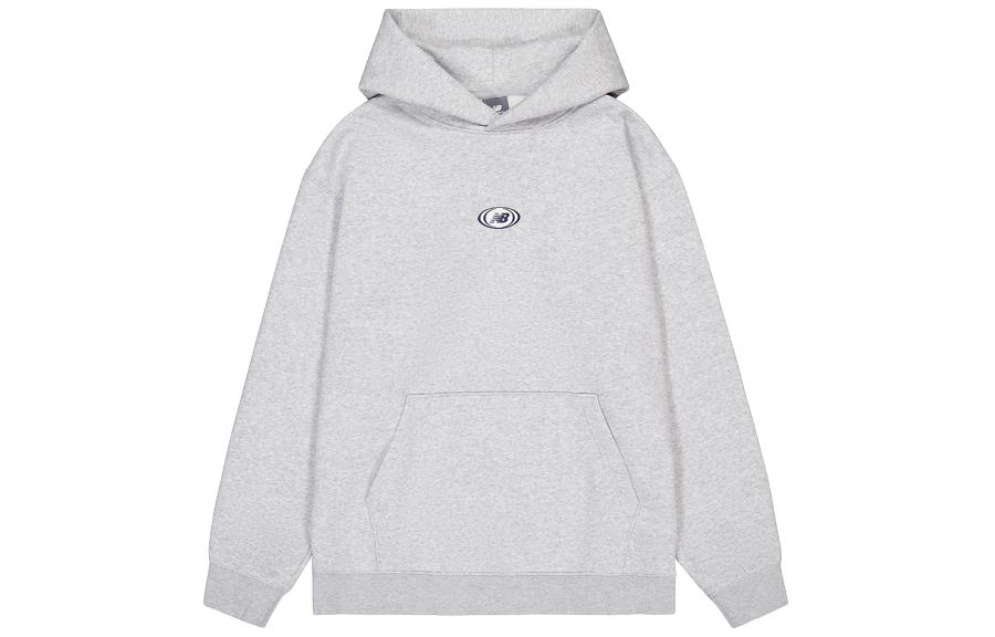 New Balance Plain Pullover Hoodie Grey MT41581-AGT