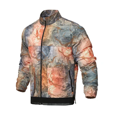 New Balance PMV KIMBIA Tie-Dye Logo Print Jacket Copper MJ21299-SCO