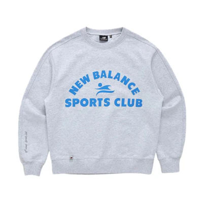New Balance Printed Crewneck Sweatshirt Black NBNCC12013-16