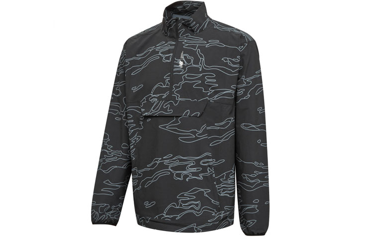 New Balance Printed Long-Sleeve Jacket Black Floral Print MT11179-BPT