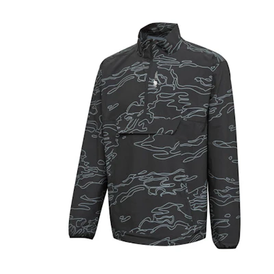 New Balance Printed Long-Sleeve Jacket Black Floral Print MT11179-BPT