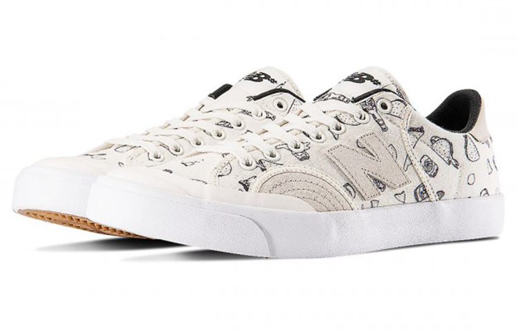 Lookbook New Balance Pro Court 212 ''Wolkenweiß Graffiti'' NM212TAB