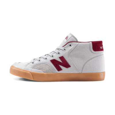 NB Pro Court 213 'Grey Red Low-Top Casual'