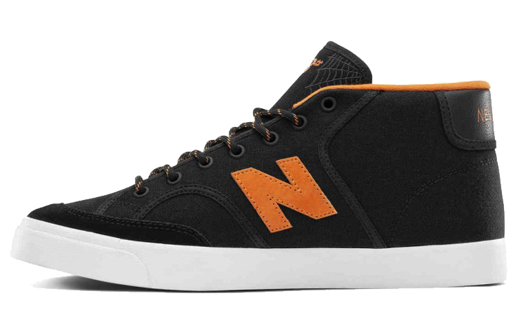 Buy New Balance Numeric 213系列 耐磨防滑 中筒休閒板鞋 黑橙色