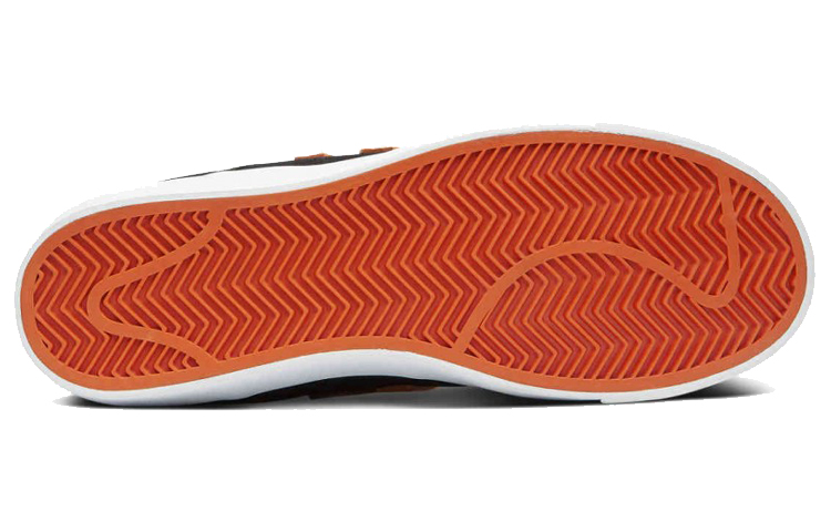 Shop New Balance Numeric 213系列 耐磨防滑 中筒休閒板鞋 黑橙色