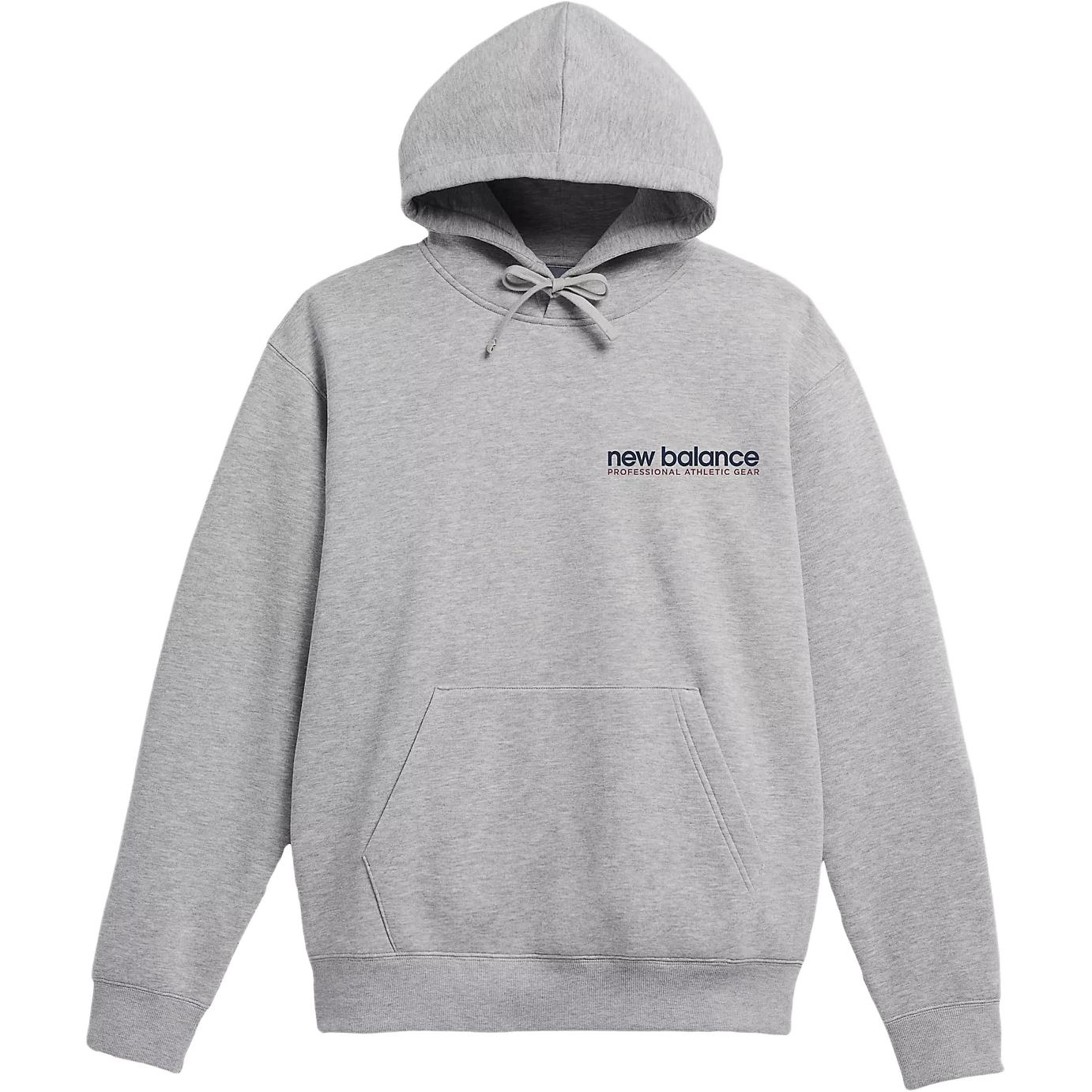 New Balance Professional Loose Fit Pullover Hoodie Gray MT33913-AG