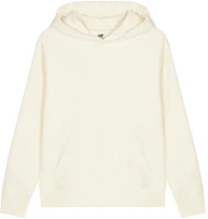 New Balance Pullover Hoodie Long Sleeve Solid Color Off-White AMT23565-GIE New Balance Pullover Hoodie Long Sleeve Solid Color Off-White AMT23565-GIE