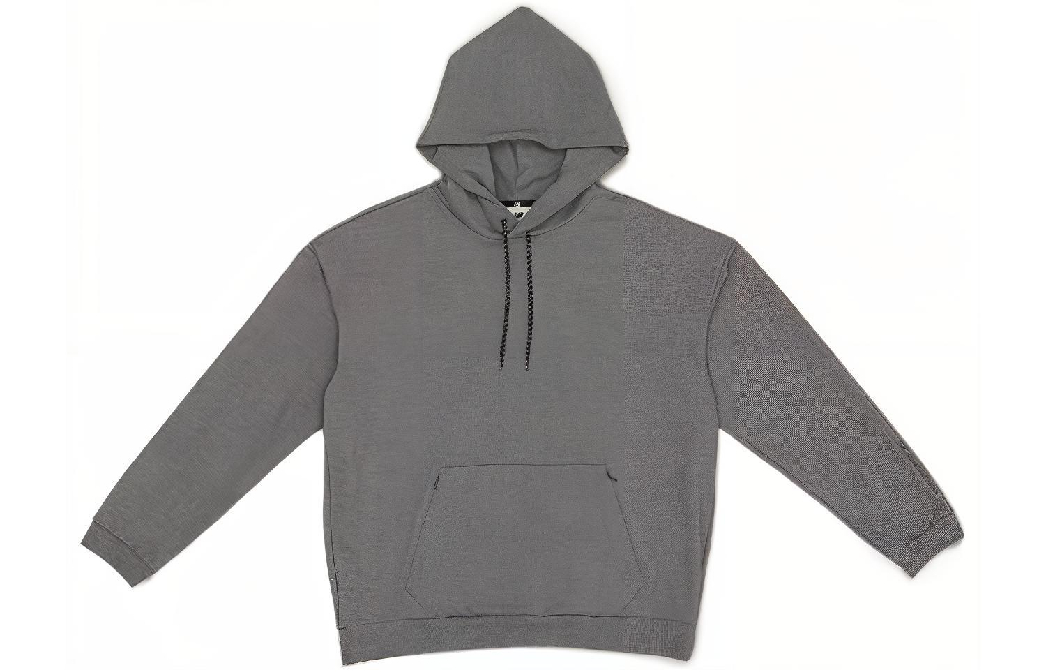 New Balance Pullover Hoodie Solid Color Gray AMT25004-HG