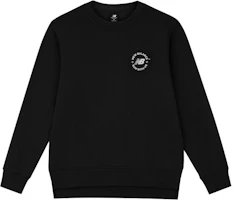 New Balance Pullover Sweatshirt Black with Minimalist Logo Design AMT33343-BK