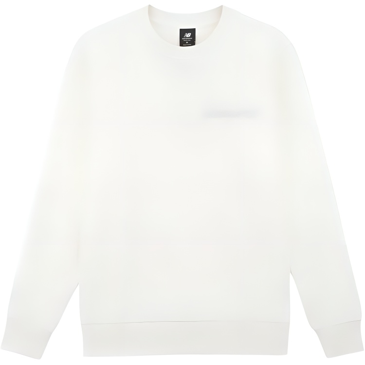 New Balance Pullover Sweatshirt White Casual Sportswear AMT33325-CIC