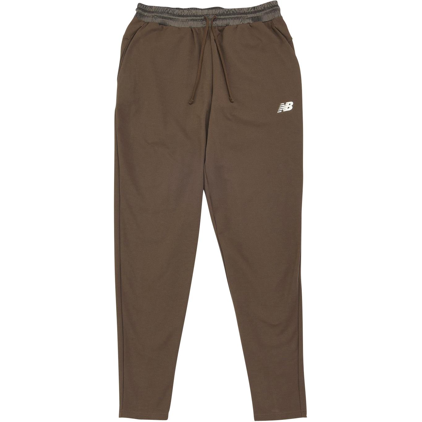 New Balance Q Speed Jogger  Moisture-Wicking Knit Track Pants - Brown MP33286-DUO