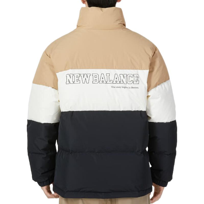 Purchase New Balance Quilted Down Jacket with Logo Print Unisex Khaki. 5PC44283-BEI