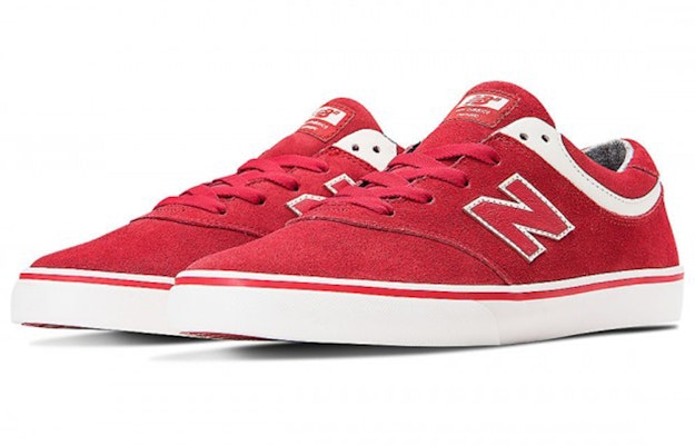 New Balance Quincy 254 Low 'Bright Red' NM254TRS Lookbook New Balance Quincy 254 Low 'Bright Red' NM254TRS