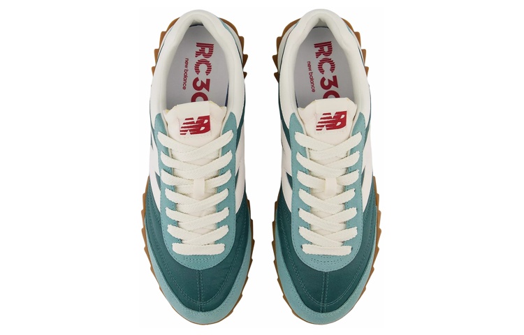 Lookbook New Balance RC30 Sepia "Verde Aqua Blanco" Zapatillas. URC30AF