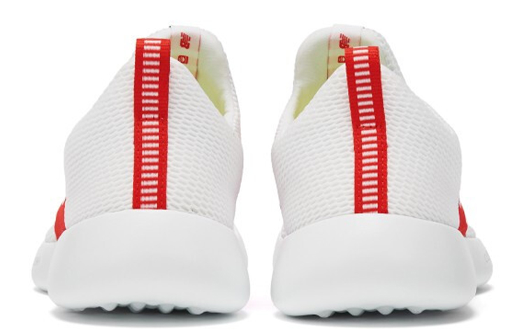 Shop New Balance NB Rcvry 低筒 運動鞋 男款 白紅