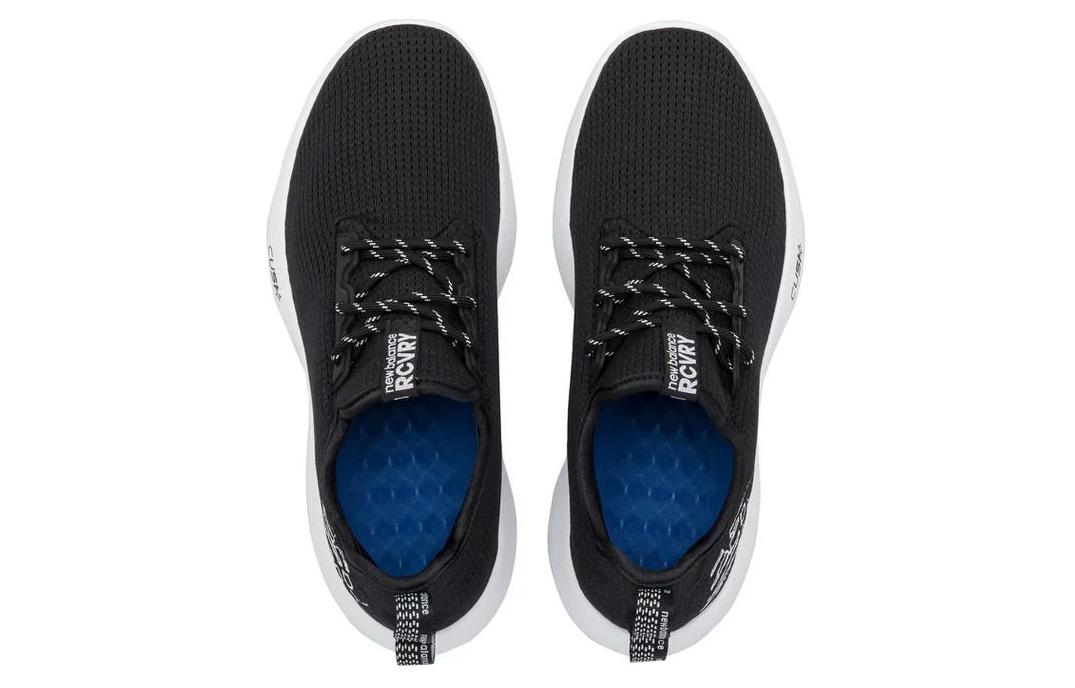 Shop New Balance Rcvry 經典運動跑步鞋 黑白