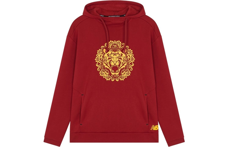 New Balance Red Hoodie with Chinese New Year Graphic Print MT231302-RDP