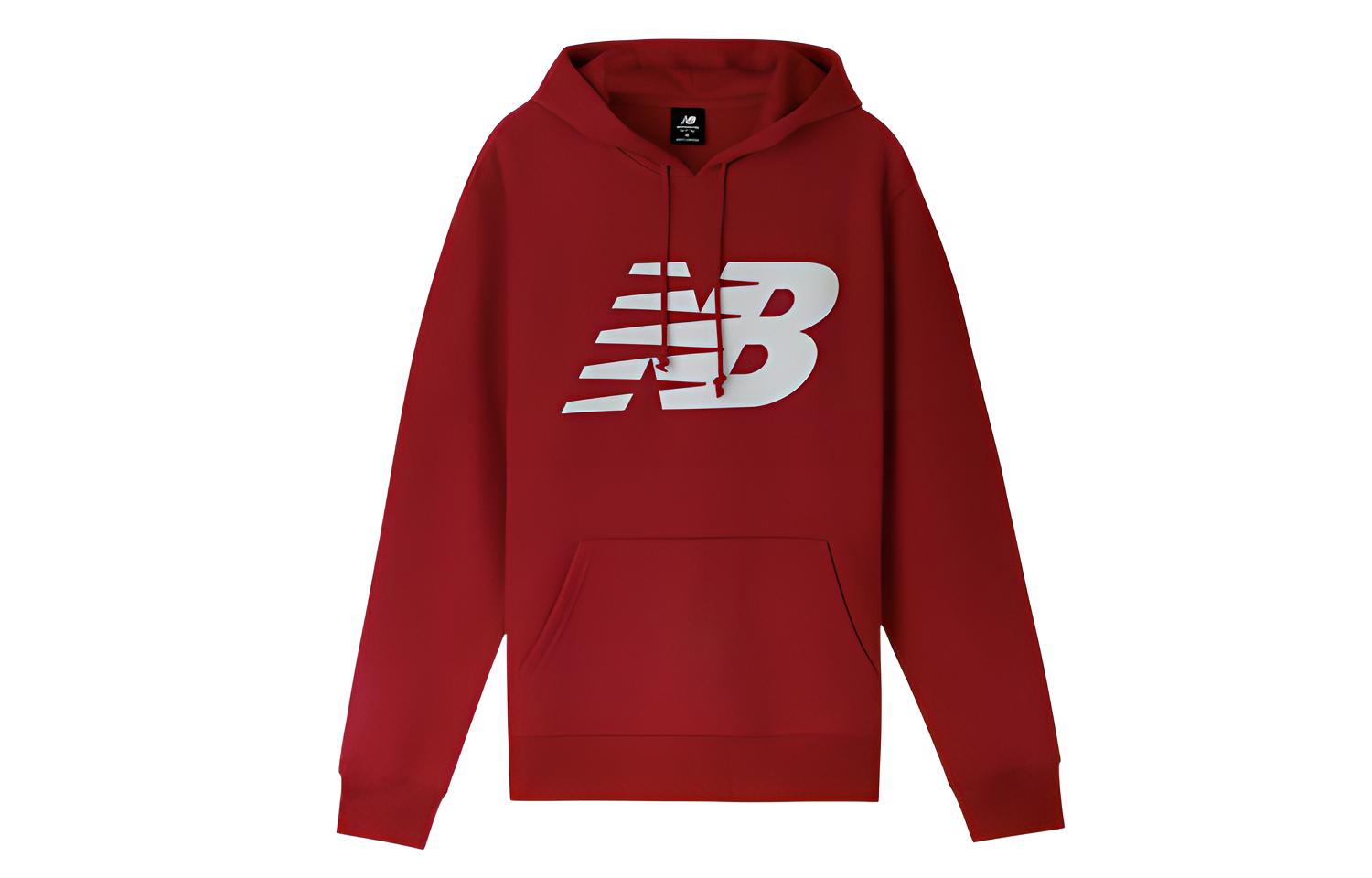 New Balance Red Long Sleeve Casual Sweatshirt MT83982-TRE