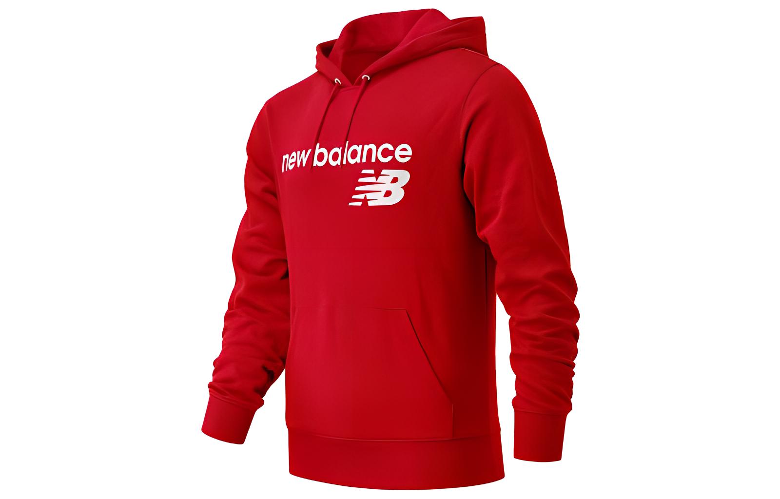 New Balance REP Logo Fleece Crewneck Sweatshirt Men’s Red MT03910-REP