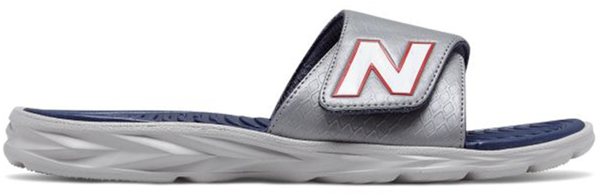 New Balance Response Slide Minimalistic Casual light grey Slippers 'Light Gray Navy Blue' M3067GNV Order New Balance Response Slide Minimalistic Casual light grey Slippers 'Light Gray Navy Blue' M3067GNV