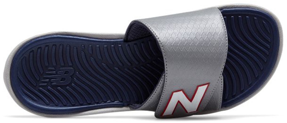 New Balance Response Slide Minimalistic Casual light grey Slippers 'Light Gray Navy Blue' M3067GNV Lookbook New Balance Response Slide Minimalistic Casual light grey Slippers 'Light Gray Navy Blue' M3067GNV
