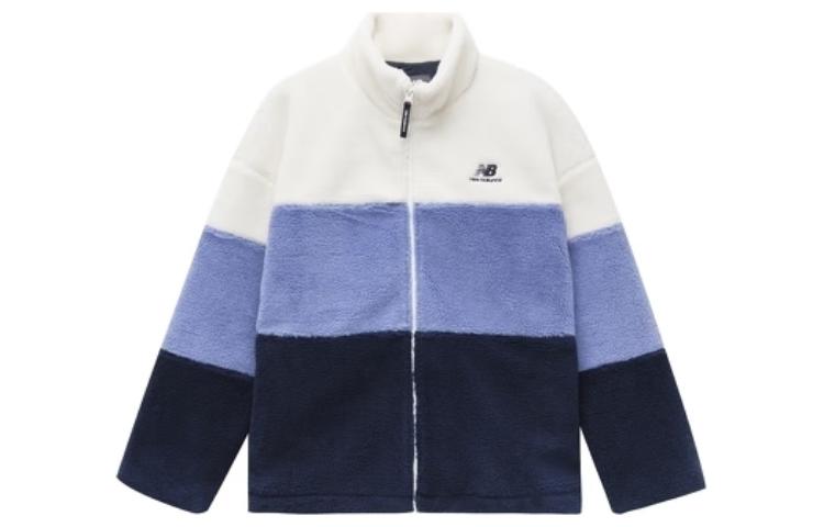 Order New Balance Retro Colorblock Fleece Jacket Unisex Ungu 6DC44823-NV