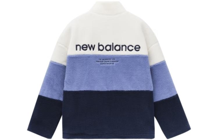 Lookbook New Balance Retro Colorblock Fleece Jacket Unisex Ungu 6DC44823-NV