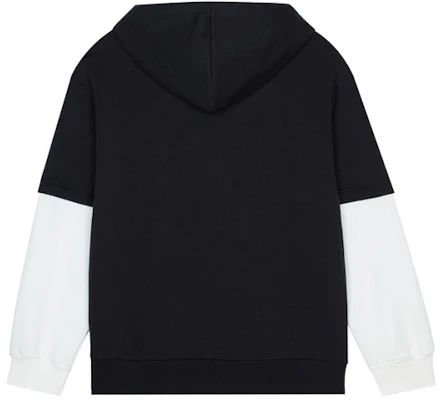 New Balance 復古拼色連帽上衣 男女款 黑色 AMT13342-BK Lookbook New Balance 復古拼色連帽上衣 男女款 黑色 AMT13342-BK