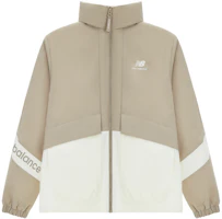New Balance Retro Colorblock Woven Jacket Khaki Unisex Fall/Winter 5AD12103-LBE New Balance Retro Colorblock Woven Jacket Khaki Unisex Fall/Winter 5AD12103-LBE
