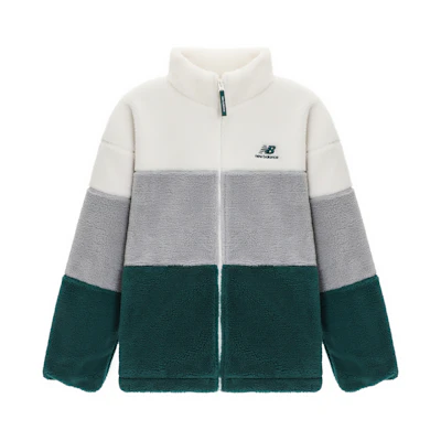 New Balance Retro Colorblock Zip Jacket Green Unisex Casual Fall/Winter 6DC44823-HT