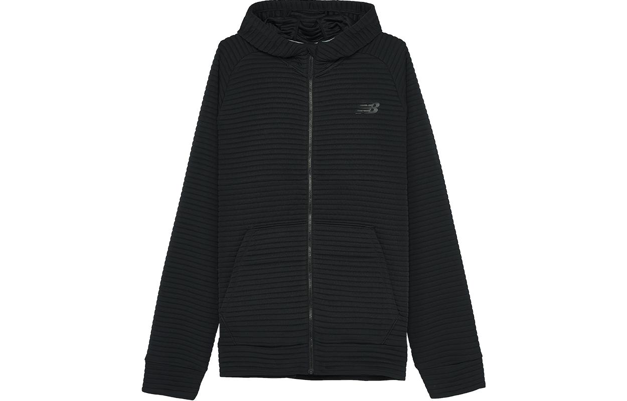 New Balance Retro Letter Printed Thick Sweatshirt Black () MJ93932-BK