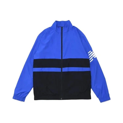 New Balance Retro Track Jacket with Side Logo Print - Ocean Blue MJ31010-MIB