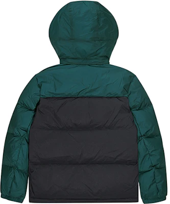 New Balance 可雙面穿撞色拼接羽絨外套 男女款 黑/綠 NP943043-GRN Sizing New Balance 可雙面穿撞色拼接羽絨外套 男女款 黑/綠 NP943043-GRN