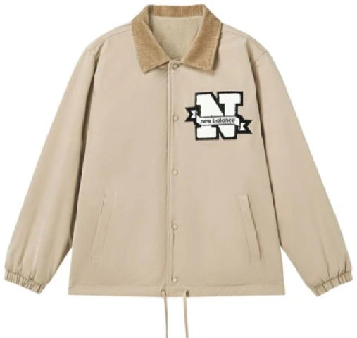 new-balance-reversible-embroidered-logo-casual-jacket-khaki-amj-31306-bnn