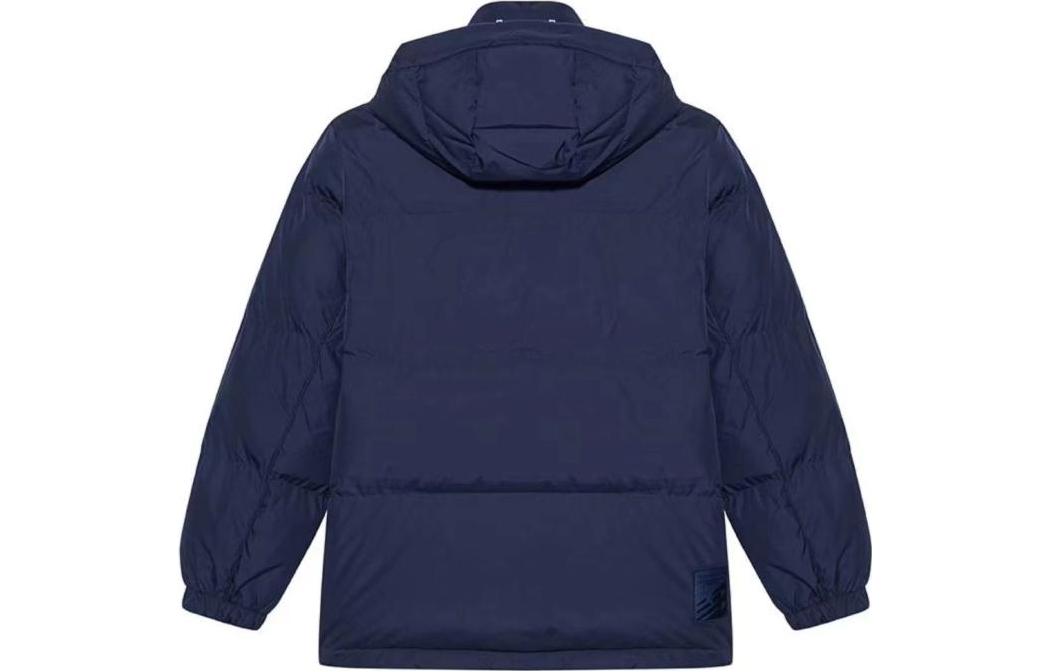 New Balance Reversible Hooded Down Jacket Couple Style Blue White. NP847011-NV 圖 5