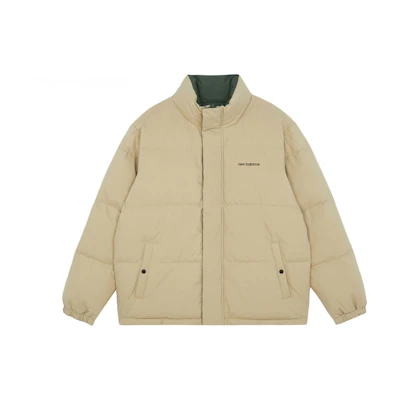 New Balance Reversible Insulated Down Jacket Beige. AMJ14306-BEI
