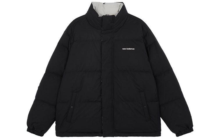 Order New Balance Reversible Puffer Jacket Black Winter Warm Casual Wear. AMJ14306-BK