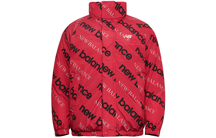 Shop New Balance Reversible Thick Down Jacket Red Winter Couple Edition NP943013-RD