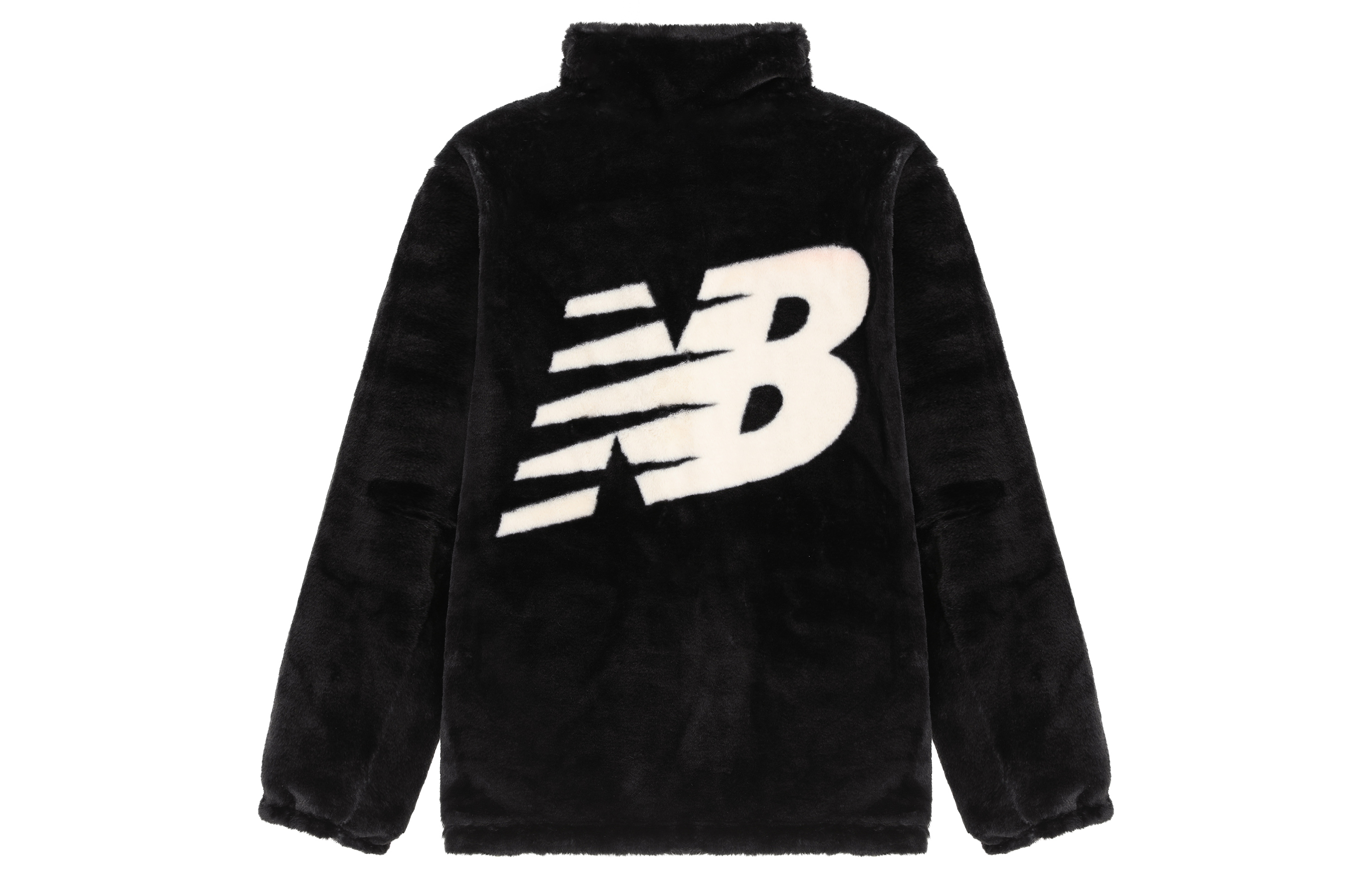 New Balance Reversible Thick Outdoor Jacket with Faux Mink Fur - Unisex Black 6DC43783-BK 圖 5
