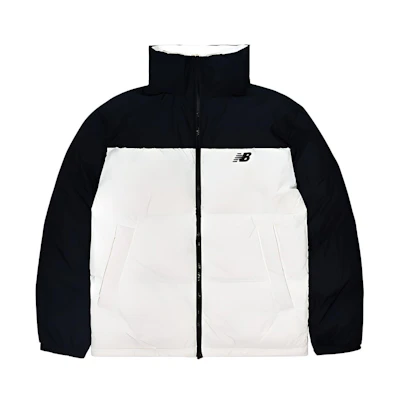 New Balance Reversible Two-Tone Down Jacket Black White Winter Unisex NP943043-BK
