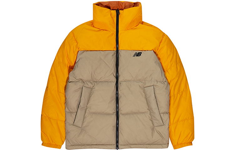 New Balance Reversible Two-Tone Puffer Jacket Yellow Unisex NP943043-MY