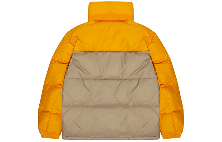 Lookbook New Balance Jaket Puffer Reversible Dua Warna Kuning Unisex NP943043-MY
