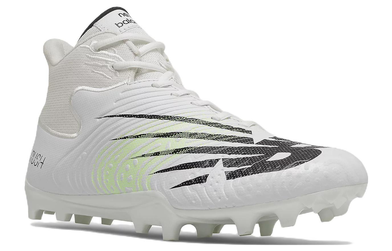Lookbook New Balance RushV3 Mid ''Weiß Bleached Lime Glow'' RUSHMW3