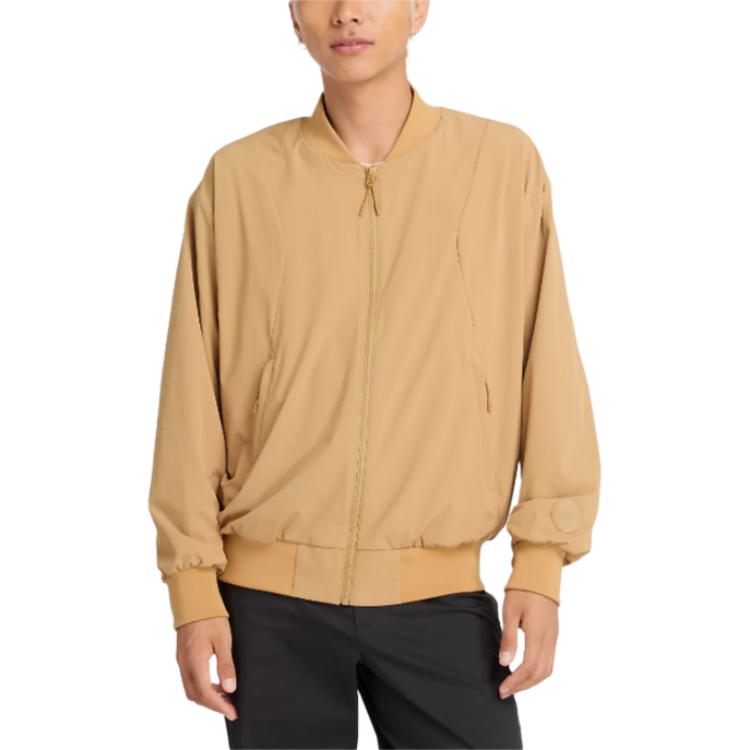 New Balance Shifted Loose Fit Zip-Up Jacket Men Ginger Yellow MJ43520G-IN