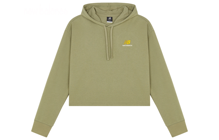 New Balance Short Casual Hoodie Green (Unisex) UT21502-TCO