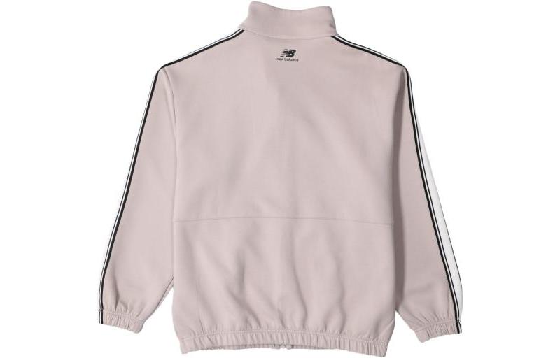 Lookbook 뉴발란스 사이드 스트라이프 집업 트랙 재킷 핑크 유니섹스 긴팔 6DD12043-LBE
