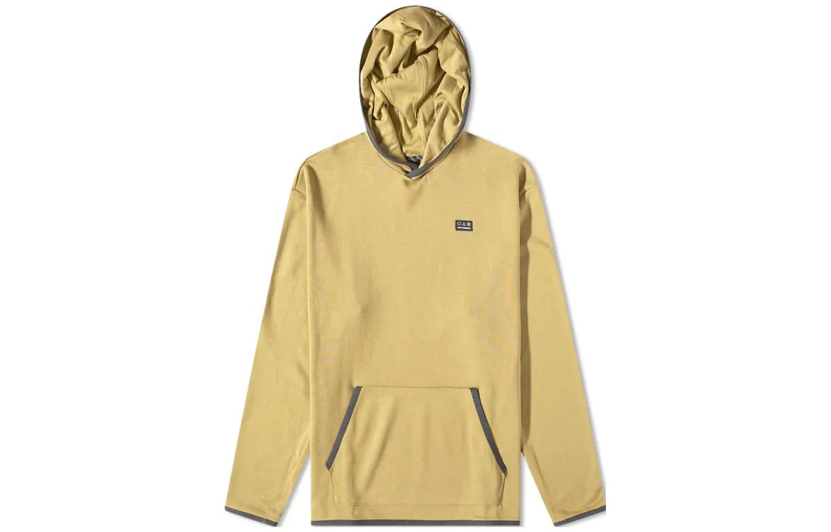New Balance Simple Solid Color Hoodie Yellow MT31513-OLL