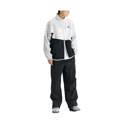 New Balance Slim Fit Black Long-Sleeve Track Jacket NBNAE12323-19