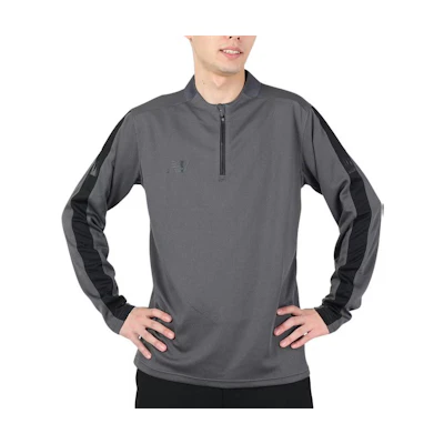 New Balance Slim Fit Half-Zip Sweatshirt Charcoal Grey AMT35206-CHC
