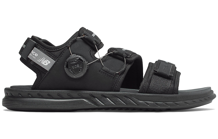 Order New Balance Sandali Neri Minimalisti con Morbida Ammortizzazione SDL900RB